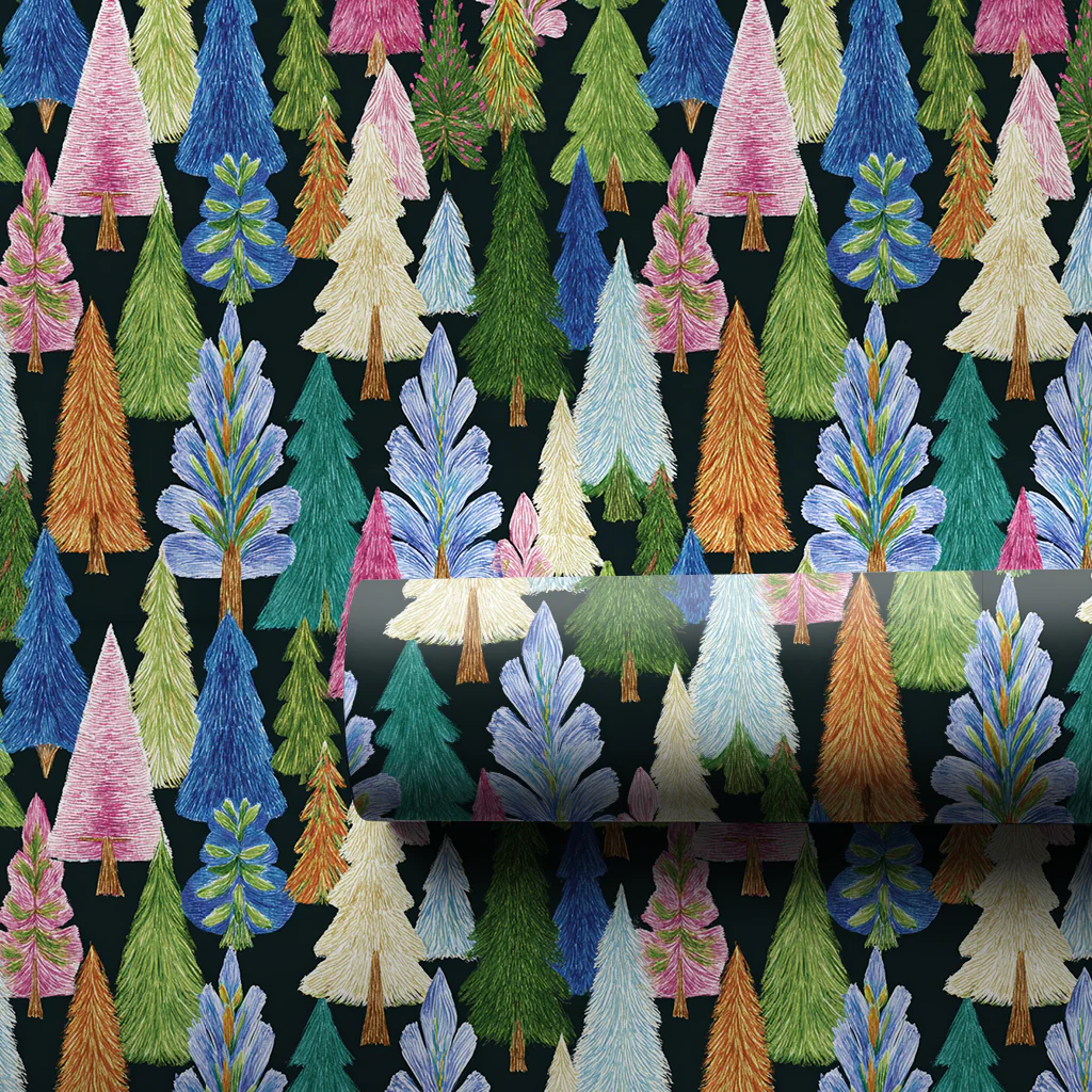 Moonlight Spruce - Wrapping Paper - Image 3