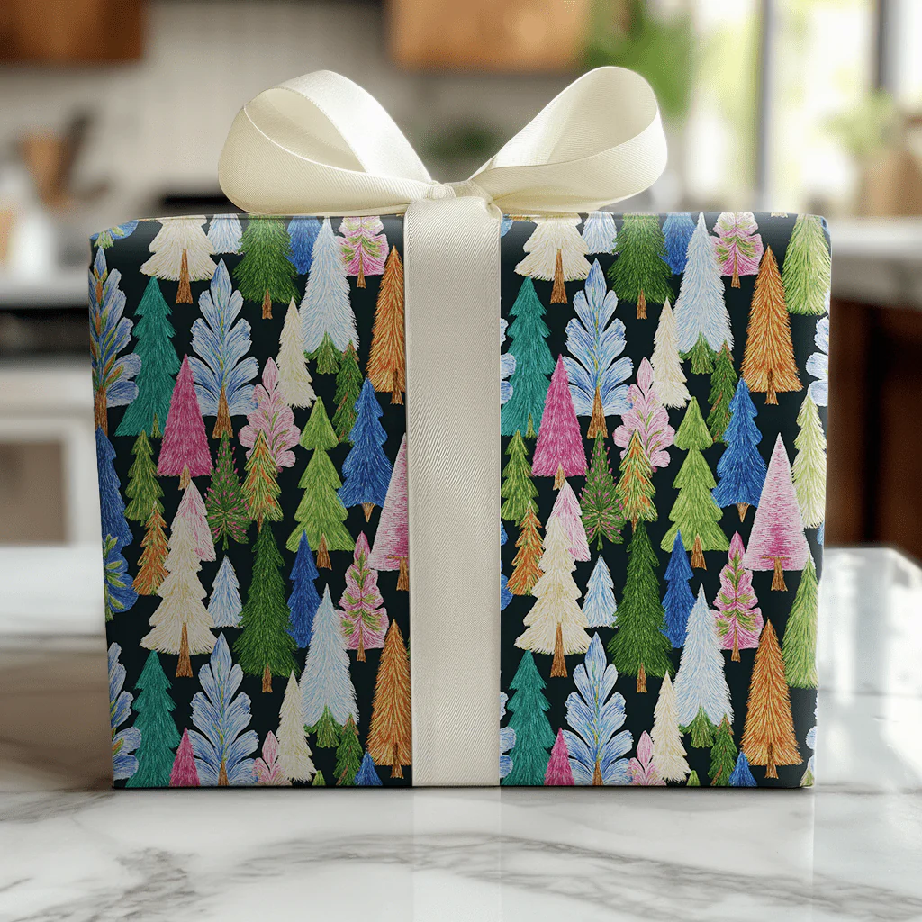 Moonlight Spruce - Wrapping Paper - Image 4