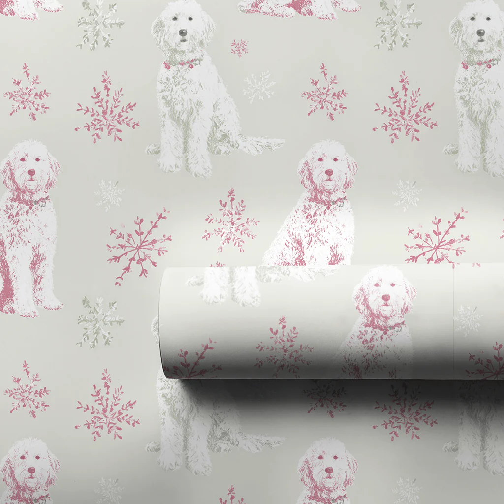 Snow Doodle - Wrapping Paper - Image 3