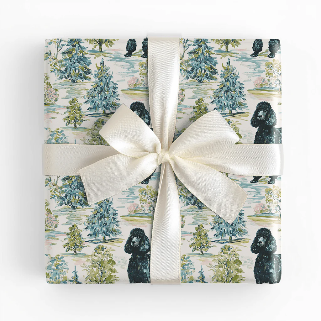 Woods Black - Wrapping Paper - Image 5